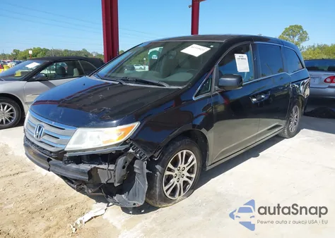 2011 Honda Odyssey Ex-L z USA, uszkodzony, nr VIN 5FNRL5H62BB090339